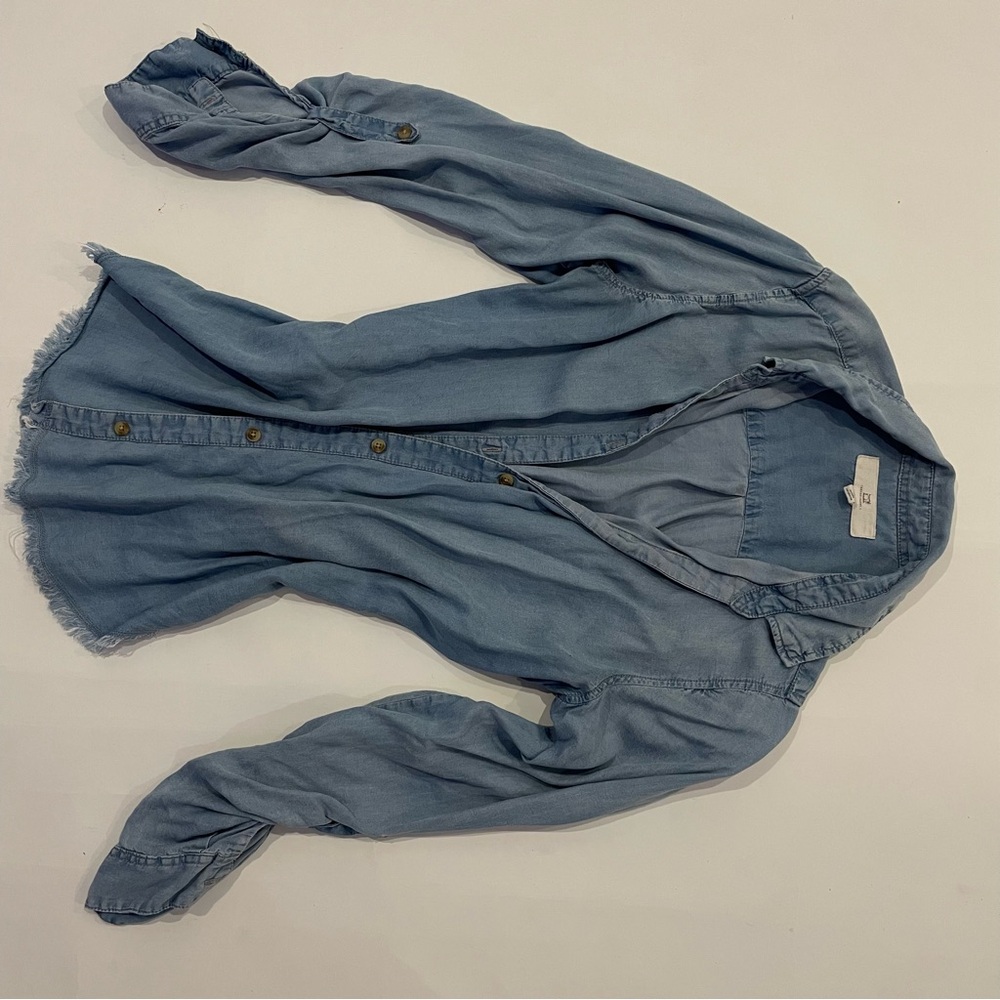 Light Blue Button-Up Shirt
